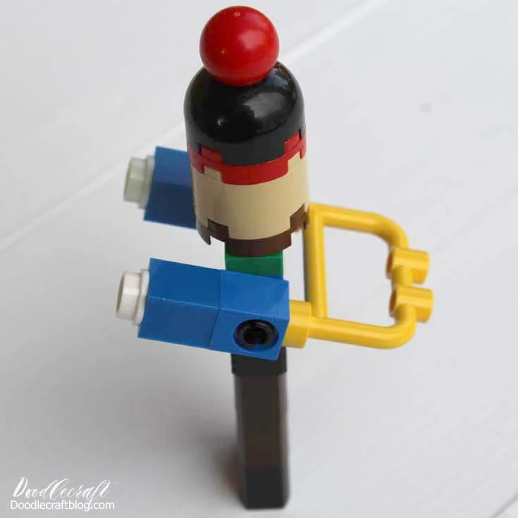 Lego Nutcracker Ornament DIY Build